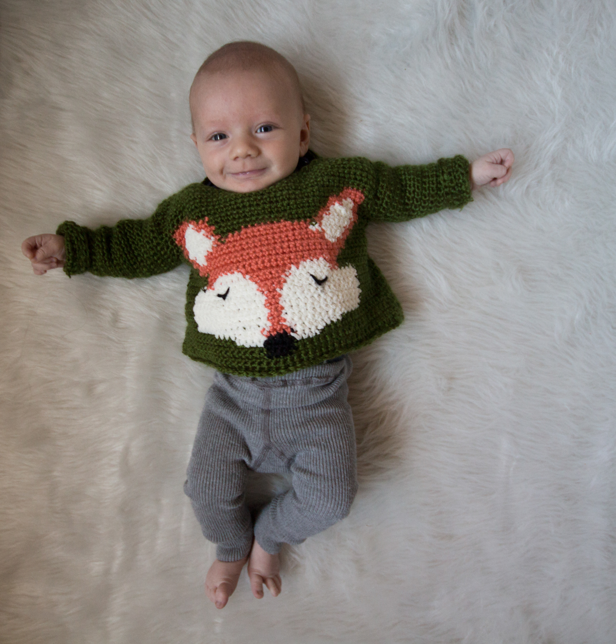 THNLife - The Woodland Fox Pullover Crochet Pattern | Mickyla Jackson